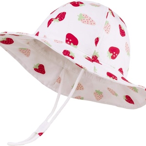 Pool Sun Hat Bowknot Beach Sun Protection Adjustable Bucket Hats for Adults (Rose <b>Red</b>) Fishing - Product Image 5