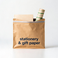 Servizio di Stampa Digitale Personalizzata su Carta per Buste con Cerniera in Carta Kraft Ecologica con Logo Personalizzato e Basso MOQ