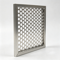 Plaque en aluminium perforée sur mesure, maille perforée pour support de panneau solaire