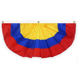 2022 nuevos productos 40x90cm poliéster Columbia medio ventilador bandera - Product Image 1