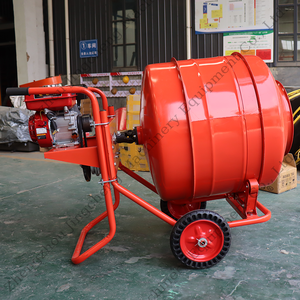 Nhỏ hộ gia đình xi măng bê tông vữa thức ăn xây dựng siteash trộn Trống Loại Mixer liên tục trộn - Product Image 2