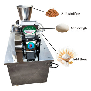 Machine automatique de boulette et d'empanada de pain de viande d'acier inoxydable moteur 220V ménage commercial grande capacité - Product Image 4