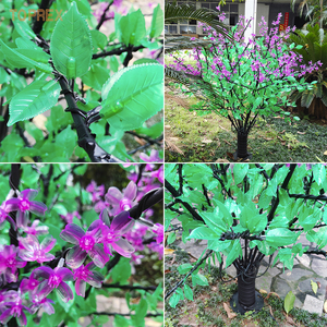 Sản Phẩm Mới Sáng Tạo Nghệ Thuật LED Lilac Cây Với Độc Đáo Chi Nhánh Lá Thiết Kế Cho Thực Vật Vườn Thiên Nhiên Khu Bảo Tồn Du lịch sinh thái Trang Web - Product Image 3