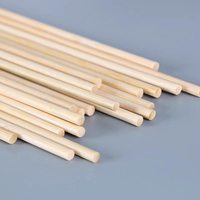 Brochettes coréennes en bambou à long manche, haute résistance, anti-fissuration, robustes et durables pour la cuisson de la viande et des fruits de mer