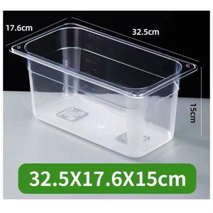 Equipo de Catering Comercial de Plástico PP, Contenedores Gastronorm para Servir Alimentos y Frutas, Recipientes de Almacenamiento GN para Hoteles y <span class=keywords><strong>Restaurantes</strong></span> - Product Image 2
