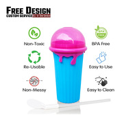 Gobelet Magique Grande Capacité pour Slushie – Appareil Portable DIY pour Smoothies, Lait et Crèmes Glacées