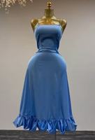 Vestidos de Algodón Mixto para Mujer, Segunda Mano, Venta al Por Mayor, Descuento, Liquidación, Stock Usado, Sshein