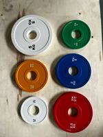 Disque de musculation en caoutchouc coloré, haute élasticité, écologique, durable, antidérapant, portable, à triple grip, modèle MB-WG040, marque MB