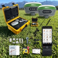 Penerima GNSS SMA26 PRO 4G RTK WEBUI IMU Tilt IP67 5-10km UHF Collector Terhubung dengan UAV untuk Survei Lokasi Konstruksi
