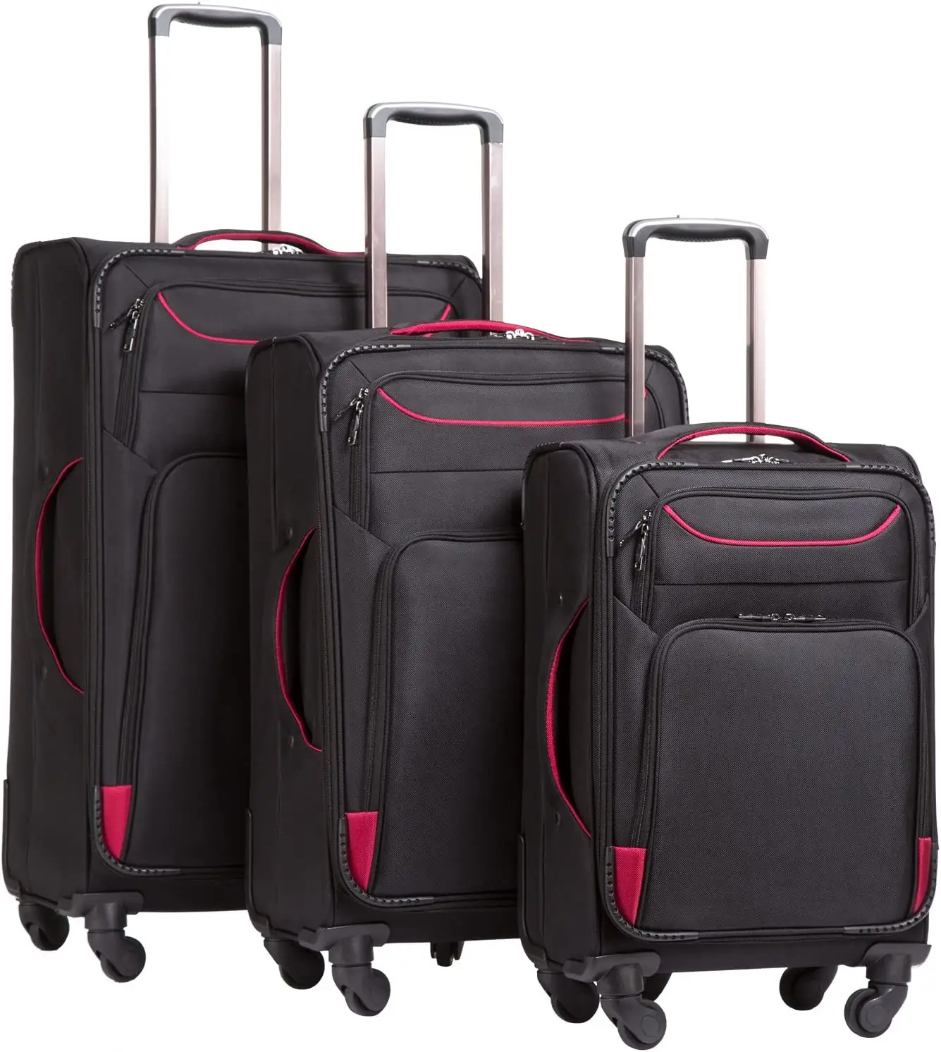 Conjunto de maletas clásicas de fábrica, set de equipaje de viaje, 3 uds.