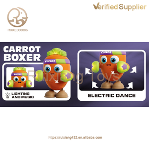 Vente en gros <span class=keywords><strong>de</strong></span> jouets électriques pour enfants, nouveaux modèles 2026, carottes mignonnes qui marchent et dansent avec lumière et musique - Product Image 5
