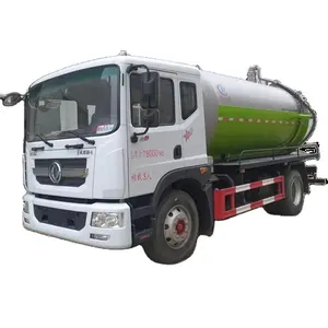 Brand new customizable Dongfeng Dolicar D9 200HP 12 m3 sewage suction truck fecal suction tanker new used for sale