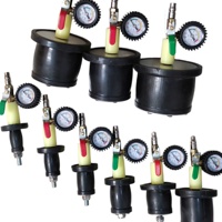 Bouchon d'expansion en caoutchouc avec jauge pour test de fuites, compatible avec les radiateurs automobiles universels, du fabricant d'origine