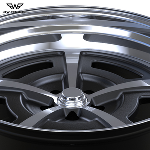 Jantes forgées en 2 pièces BW pour 911 986 987 991 997, finition usinée, rayons 17 18 19 pouces, 5x130, jantes en alliage forgé, CB 71.6 - Product Image 4