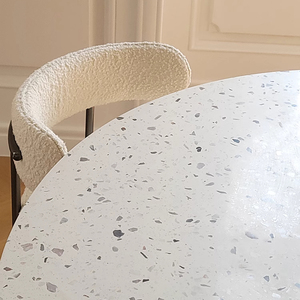 <span class=keywords><strong>Tavolo</strong></span> <span class=keywords><strong>da</strong></span> <span class=keywords><strong>Pranzo</strong></span> Rotondo Bianco in Stile Nordico per 6 Persone, Set Moderno e Lussuoso di <span class=keywords><strong>Tavolo</strong></span> e Sedie in <span class=keywords><strong>Legno</strong></span> per <span class=keywords><strong>Sala</strong></span> <span class=keywords><strong>da</strong></span> <span class=keywords><strong>Pranzo</strong></span> - Product Image 4