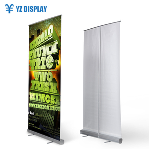 Sản xuất có thể thu vào biểu ngữ đứng triển lãm quảng cáo hiển thị 100*200cm tùy chỉnh in xách tay kéo lên biểu ngữ - Product Image 6