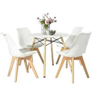 Juego de mesa y sillas de comedor, juego de muebles de cocina, mesa de  comedor y silla, combinación de mesas y sillas de recepción de ocio, silla  de