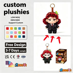 Nouveauté 2026 : Peluche <span class=keywords><strong>Freddy</strong></span> Boss Clown au design personnalisé, jouet en peluche de dessin animé - Product Image 5