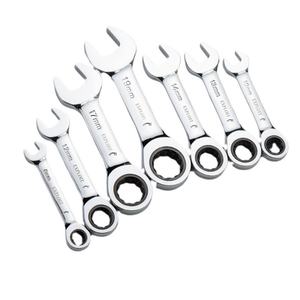 Эксплойный портативный хромированный ванадиевый комбинированный храповой ключ с быстрой короткой ручкой ручной ключ - Product Image 2