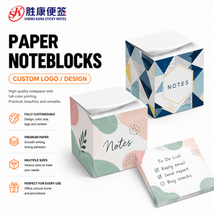 Custom Printed Note Cube Noteblock <b>Memo</b> <b>Pad</b> Custom Logo Desktop Sticky Notes Stationery for Office School Home Promotional Gifts - Product Image 1