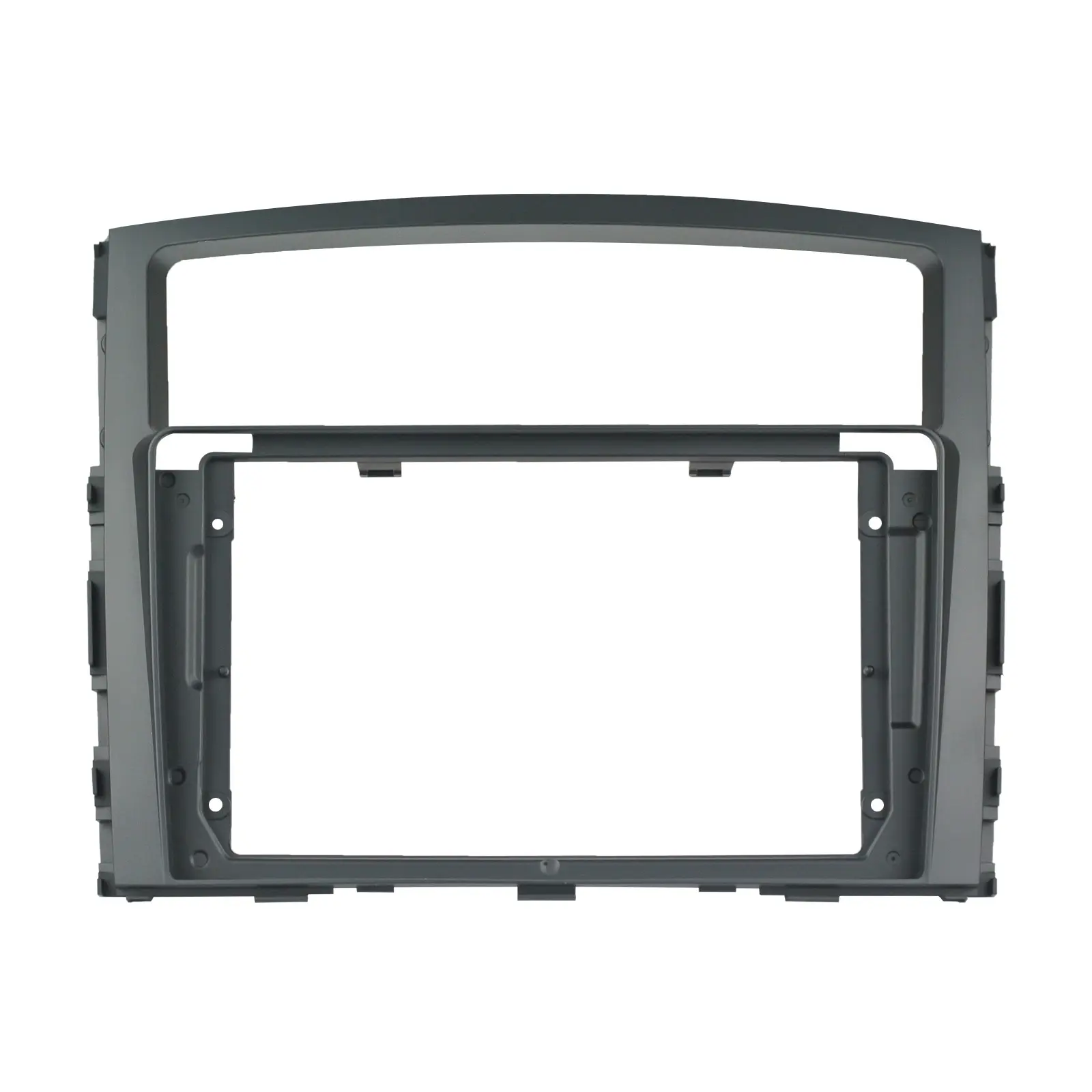 Auto Radio Pemasangan Video Fasia Bingkai untuk MITSUBISHI Pajero 2006-2016 Dashboard Refitting Panel 9 "Dash Kit Fasia panel