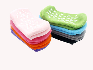 ถุงเท้าเจลเพิ่มความชุ่มชื้นสำหรับดูแลเท้าแห้งและช่วยบำรุงผิวให้ชุ่มชื้นยาวนานด้วยชั้นเจลนุ่มด้านใน - Product Image 4