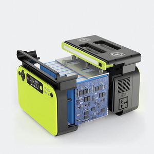 เครื่องผลิตพลังงานแสงอาทิตย์500W สถานีพลังงานแบบพกพาสำหรับใช้ในบ้านฉุกเฉิน - Product Image 2