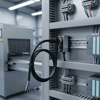 Connecteur coudé à angle droit M8 étanche 3P 4P 5P de qualité industrielle pour capteur et contrôle