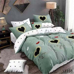 Ensembles de draps de lit en coton King Size 8 pièces en gros avec couette lot de literie 3 places Draps et Couettes De Lit Coton - Product Image 3
