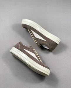 Zapatos Deportivos para Caminar con Diseño Retro, Amortiguación, Antideslizantes, Parte Superior de Gamuza, Suela Gruesa, de Alta Calidad y Lujo - Product Image 5