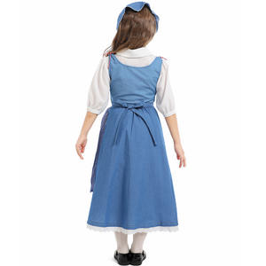 Disfraces de Halloween para Niños de Hans Christian Andersen, Disfraz Medieval de Sirvienta de Granja, Disfraz de Cosplay de Sirvienta - Product Image 4