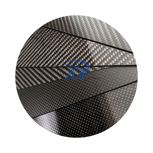 中国第一高品质低价100% 平纹碳纤维层压板金属数控切割0.2-0.3毫米 - Product Image 1