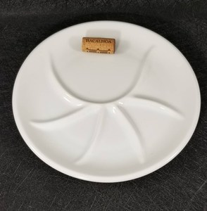 Assiette <span class=keywords><strong>à</strong></span> collation 10 "12" 14 "Assiette <span class=keywords><strong>à</strong></span> <span class=keywords><strong>fondue</strong></span> en céramique divisée avec compartiments - Product Image 5