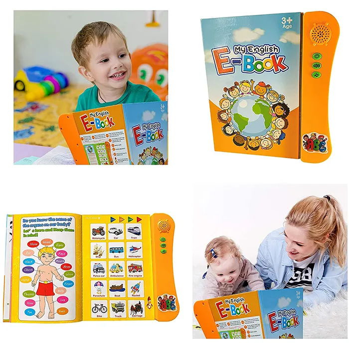 My First Abc English Language Learning Educational Electronic Sound Book For Kids