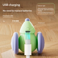 Jouet pour chat robot moderne et amusant, souris mobile réaliste, rechargeable par USB, évitement d'obstacles pour chats d'intérieur