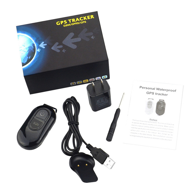 Mini Gps Tracker Waterproof for Pet and Old Man Children Long Stand by LK106 tracker IPX-6