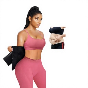 Faja Reductora de Neopreno para Mujer TrainingGirl con Cierre de Gancho y Bucle, Control de Abdomen, Banda de Sudoración para Entrenamiento, Cinturón Moldeador - Product Image 1