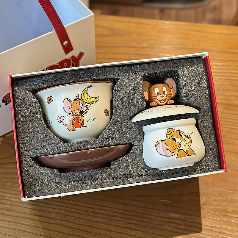 Brown Tom and Jerry - Handheld Gift Box