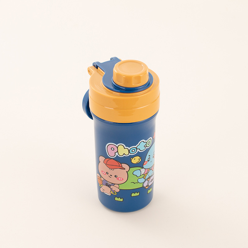 Blue water cup [cartoon style]