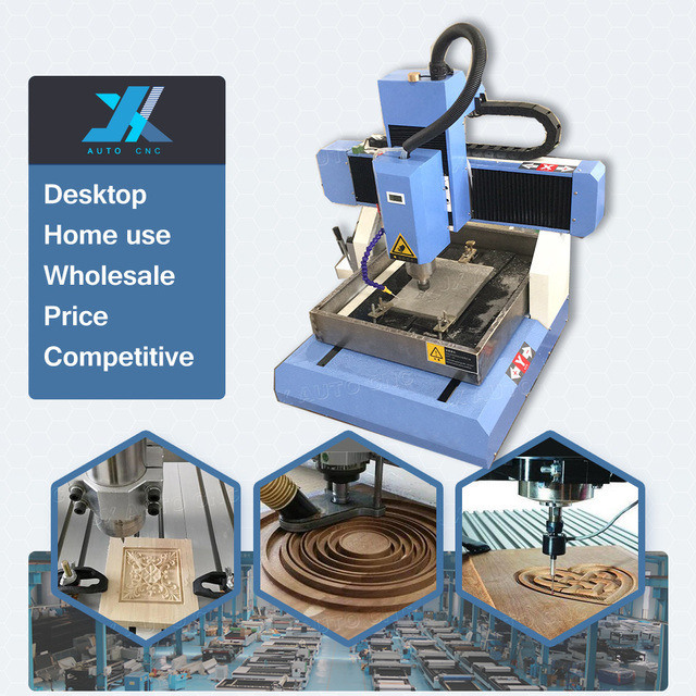 JX Powerful CNC3040 Desktop Small CNC Machine for Metal Engraving Milling Drilling