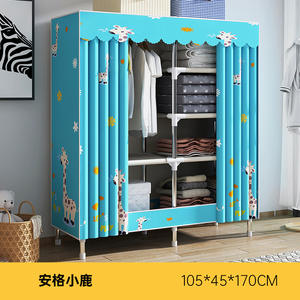 Multifonction Installation facile et portableOrganisateur de penderie Pliable et empilable Placard pliant pour le rangement des vêtements - Product Image 5