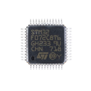 Brand New Original STM32F072C8T6 LQFP-48 ARM Cortex-M0 32-Bit Microcontroller (MCU) In Stock - Product Image 1