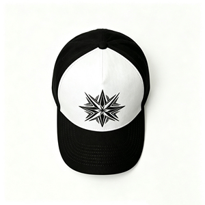 Gorra de Béisbol de 5 Paneles con Estrella Bordada, Transpirable y Ajustable, para Actividades al Aire Libre - Product Image 3