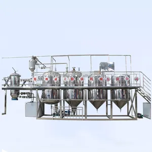 Vegetable Oil Machine Refinery Soybean Oil Refining Machine Palm oil making processing machine plant