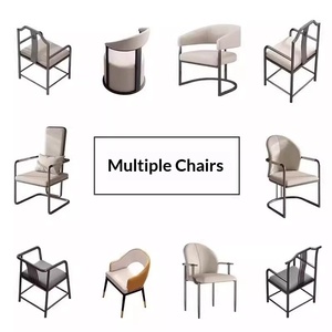 Fauteuil pour la pause thé, chaise de thé design, fauteuil d'intérieur, chaise de luxe de style italien, chaise de salle à manger, fauteuil de réception - Product Image 1