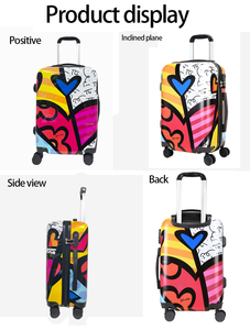 קנטון הוגן עיצוב חדש הוגן תיקים קטנים עבור גברים תיק נשים מתגלגל תיק תיק עם מזוודה גלגלים - Product Image 6