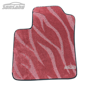 Alfombrillas de Lujo para Auto SONSANG 6D, Alfombras de Cuero Impermeables para Interiores de Vehículos Premium, Juego Completo de Alfombrillas Personalizadas - Product Image 1