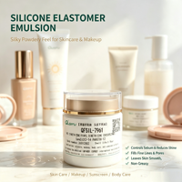 QIFU Élastomère Cosmétique en Silicone en Suspension Pureté 99,9% Emballage 20kg/fût pour Formulations de Soins de la Peau, Maquillage et Crèmes Solaire Douces
