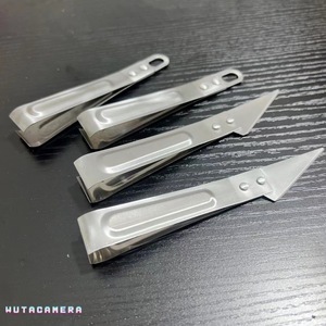 Stainless Steel Garlic Peeler Fish Bone <b>Clip</b> Pig Hair <b>Clip</b> Goose Feather <b>Clip</b> Duck Feather <b>Clip</b> Beard <b>Clip</b> Chicken Feather - Product Image 2