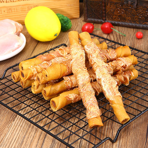 Palitos Masticables de Piel de Vaca Duraderos de Tamaño Mediano para Perros Pequeños y Medianos, para el Placer de Cada Mascota Familiar - Product Image 3